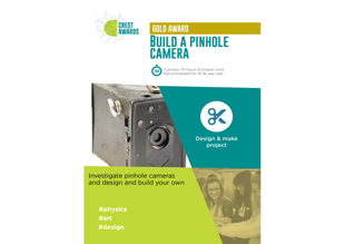 CREST Gold Build a pinhole camera